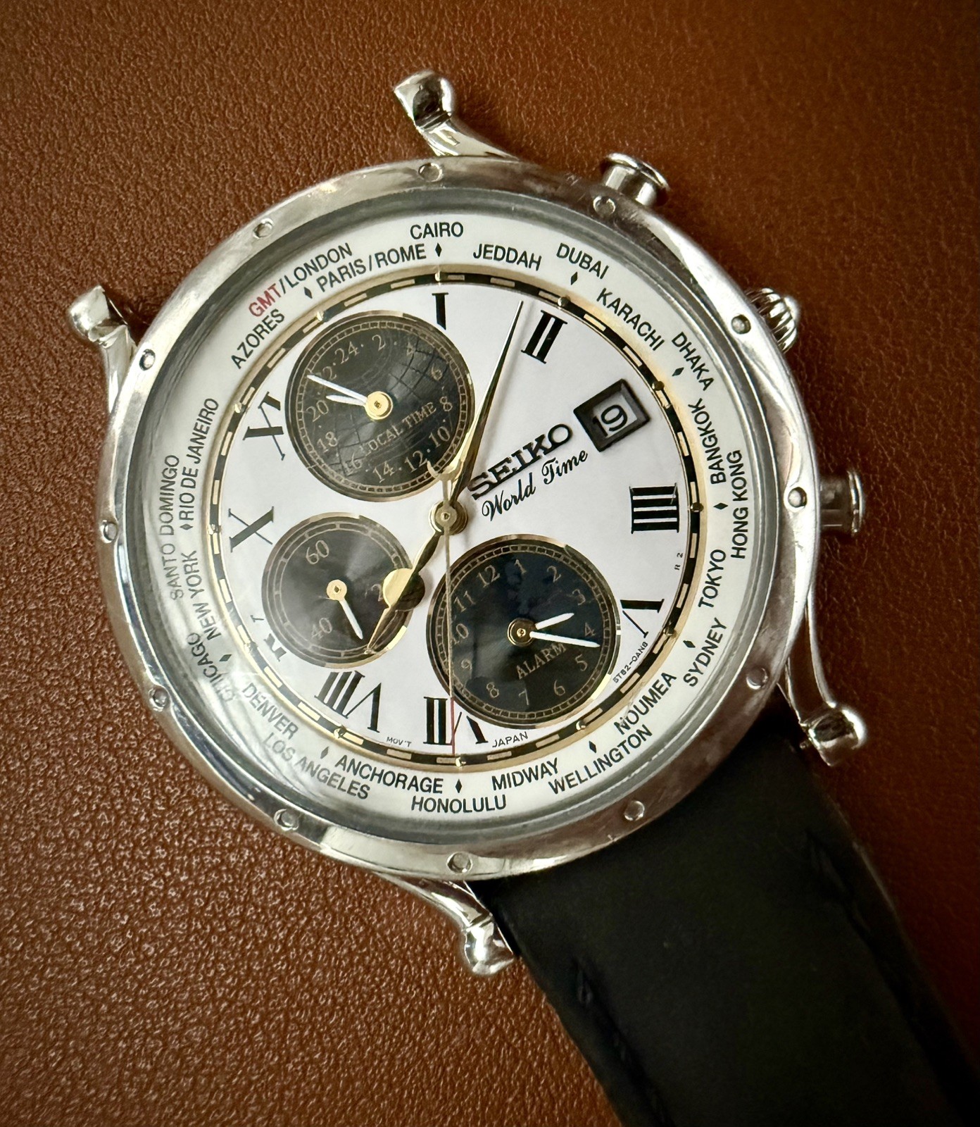 Rare Seiko Age of Discovery 30th Anniversary Limited Edition World Time Watch