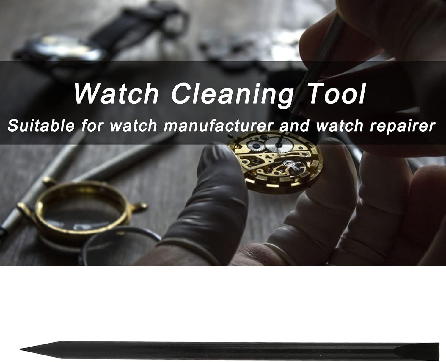 Compact ABS Cleaning Sticks for Precision Watch Maintenance – Non-Scratch Design