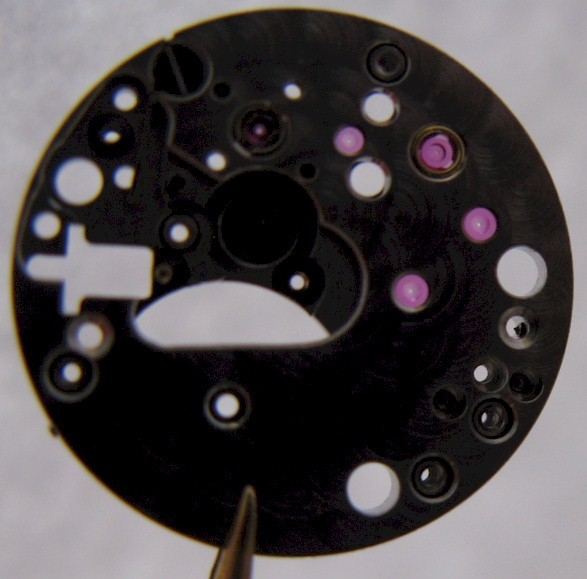 Patek Philippe Geneva watch part main plate #100 Cal. 16 250