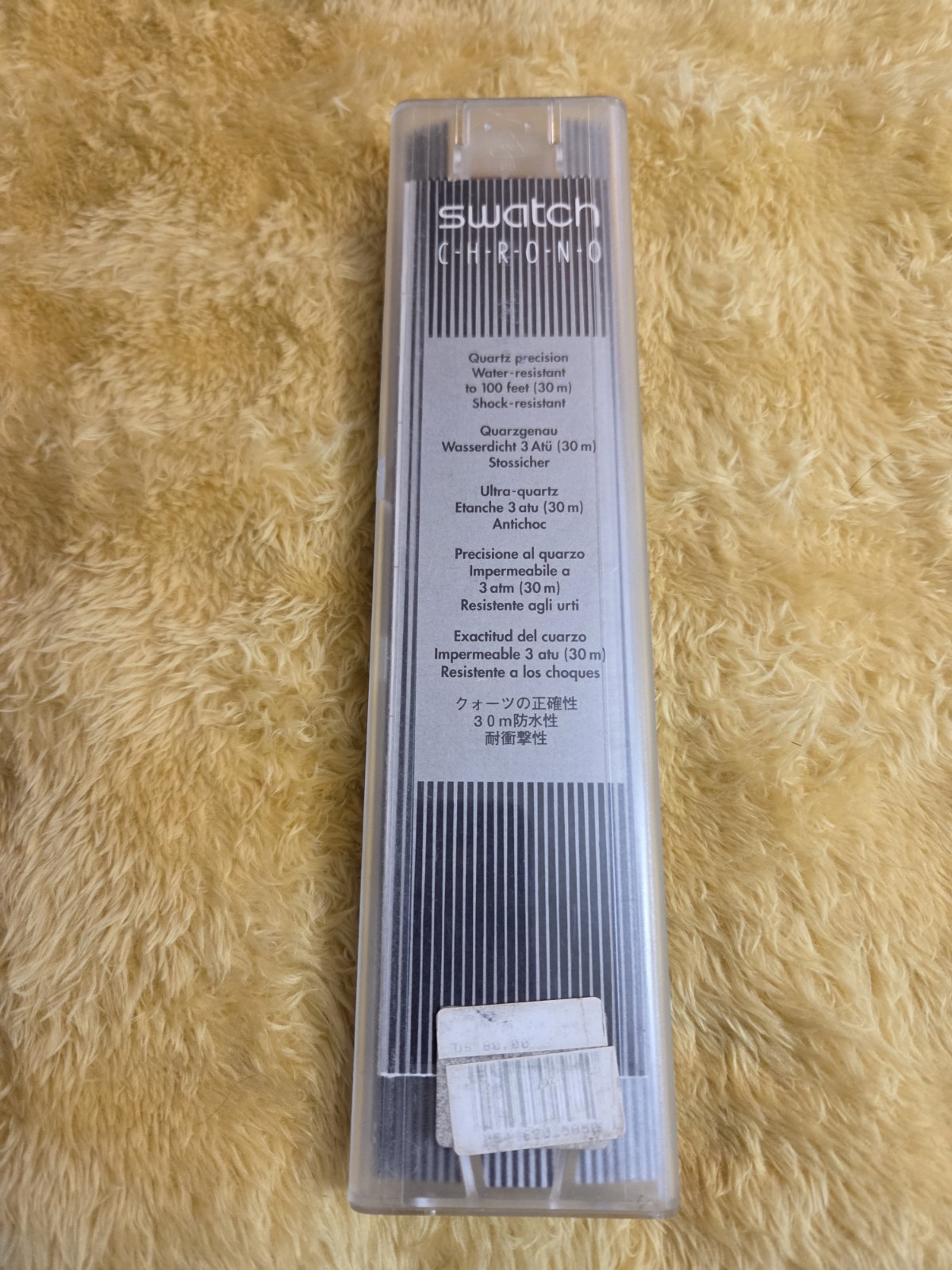 Vintage New Old Stock Swatch Watch 1990’s Chrono Swatch