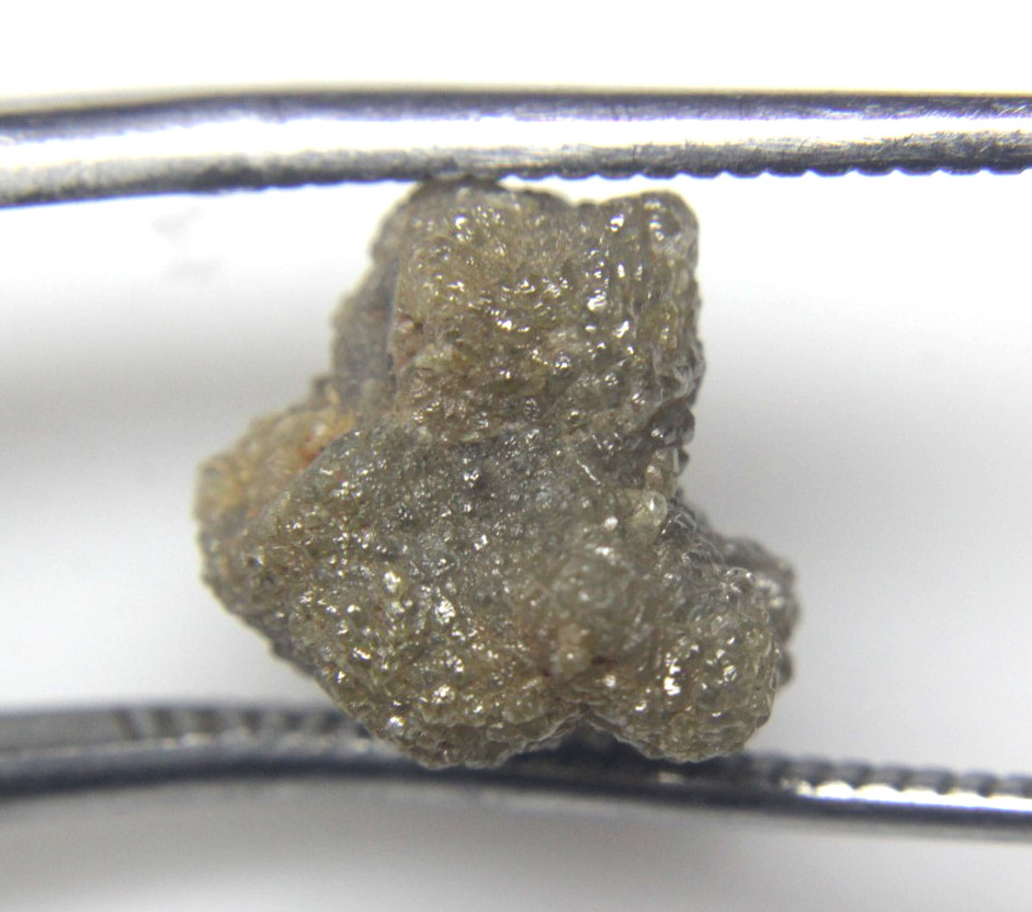 7.28CTS BIG UNCUT NATURAL YELLOW BROWN COLOR ROUGH DIAMOND 11.75×10.84×8.86MM