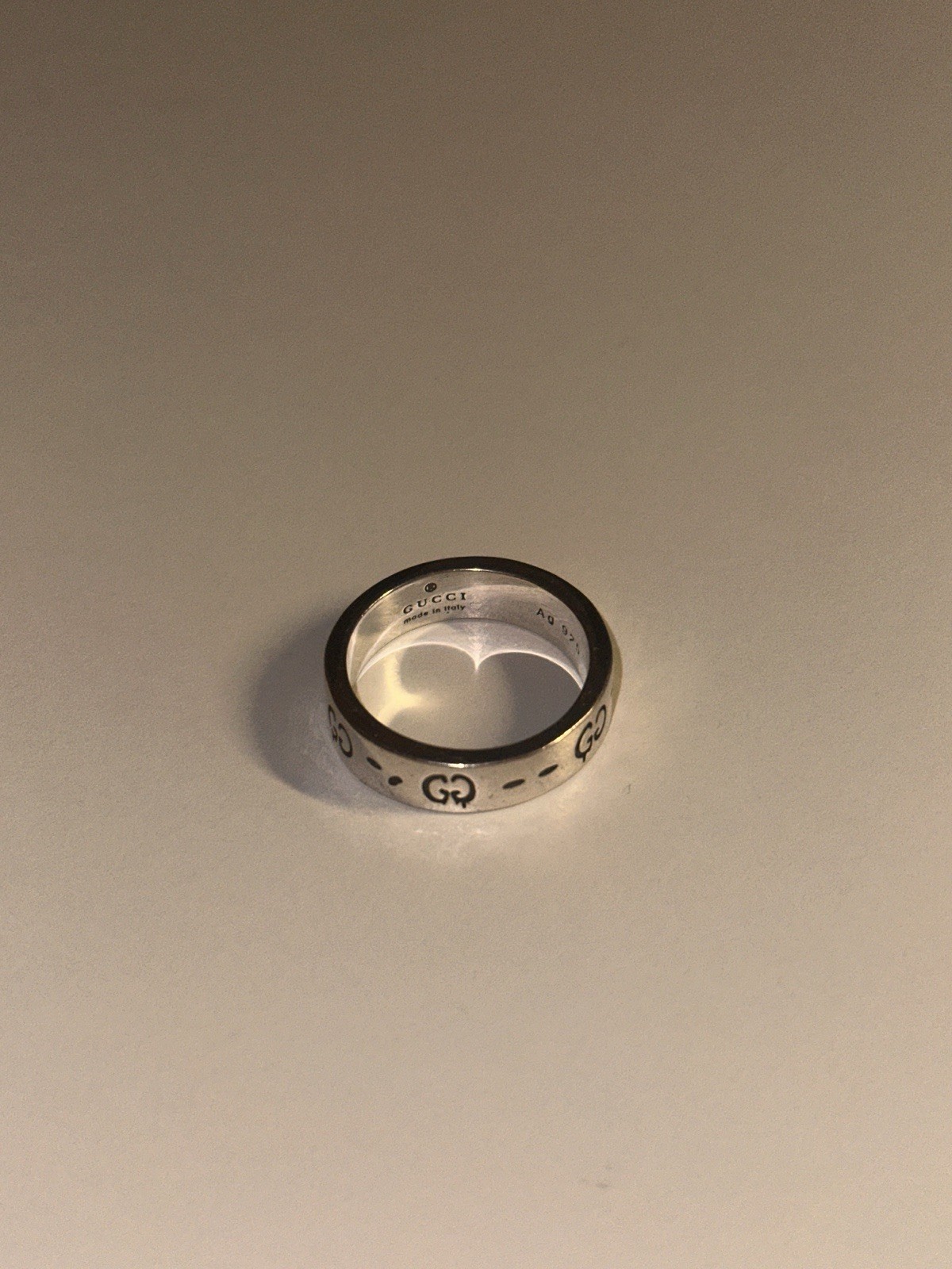 Gucci ring size 11, 925 silver