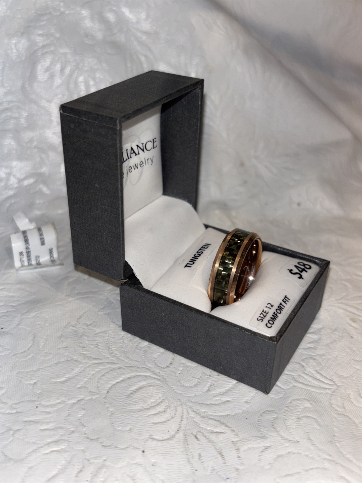 Brilliance Fine Jewelry – Tungsten Wedding Band – Men’s Ring – Size 12 NEW