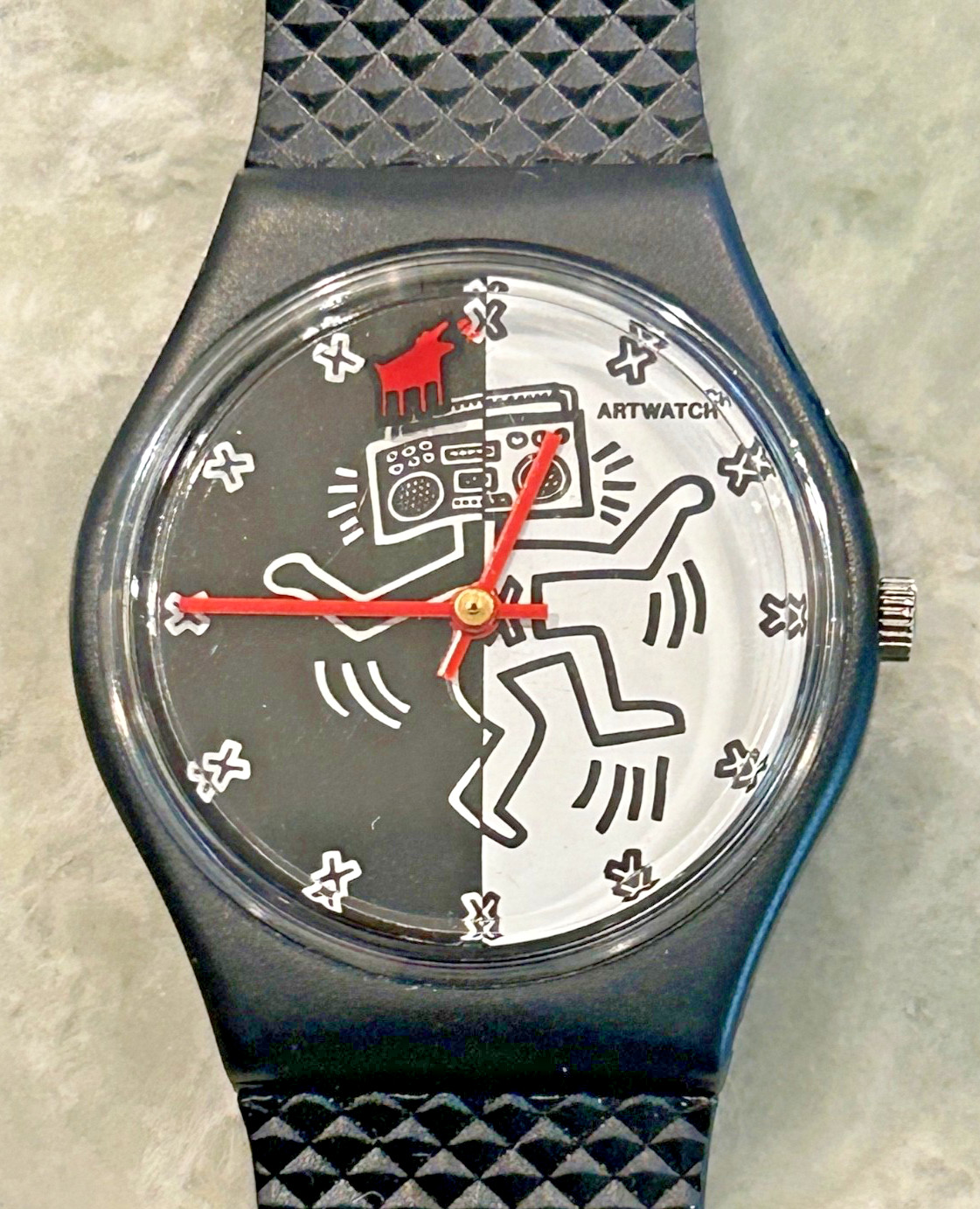 Keith Haring – Mr Boombox Man – Barking Dog Second Hand – Art Watch