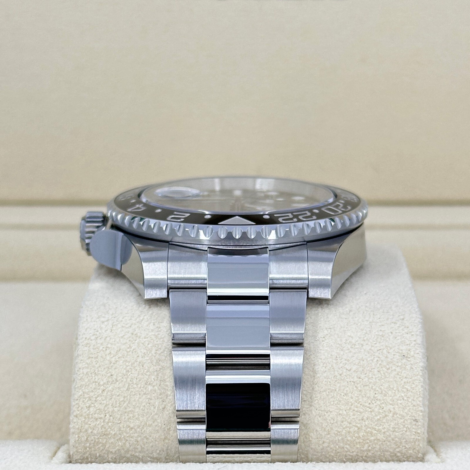 Unworn Rolex GMT-Master II Bruce Wayne Black Oyster Ref 126710GRNR-0004