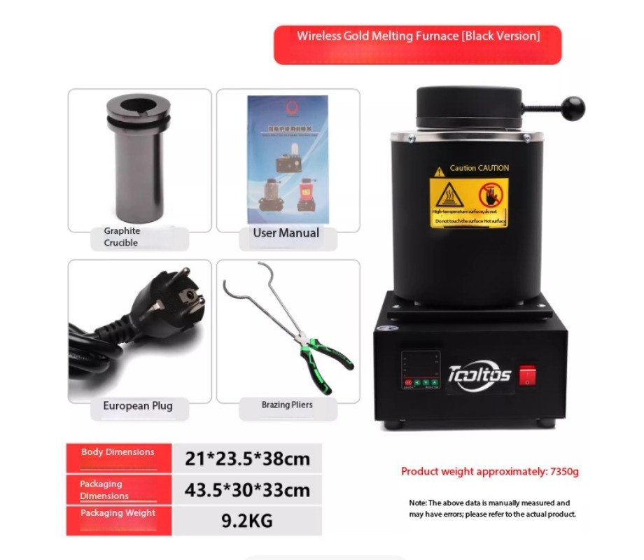 Mesh-type Melting Furnace Gold Melting Furnace Metal Melting Furnace Small-scale