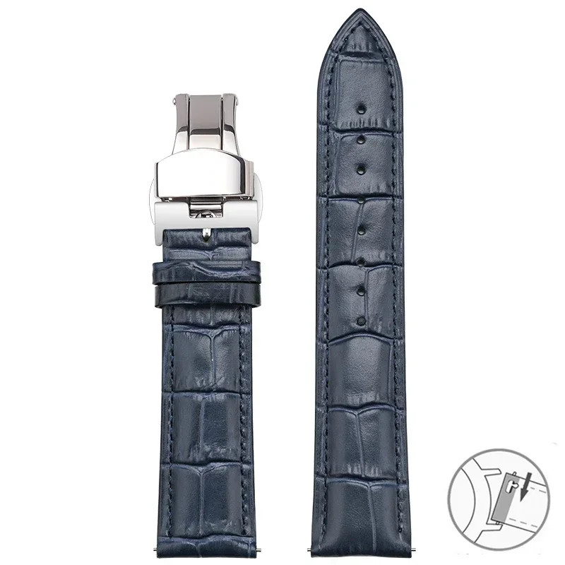 Watch Repair Genuine Cowhide Quick Release Strap Fit Tissot Watches