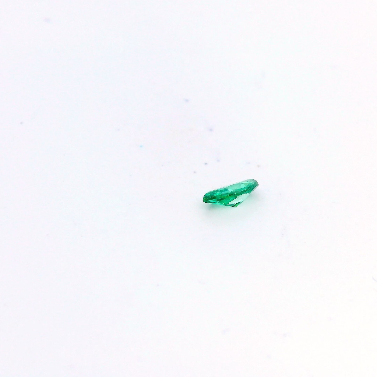 0.38ct Loose Marquise Lab Created Blue Tourmaline Gemstone 6 x 3mm