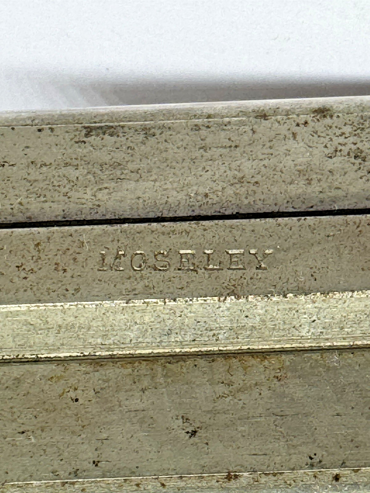 Vintage Working MOSELEY Watchmakers Lathe Tail Stock