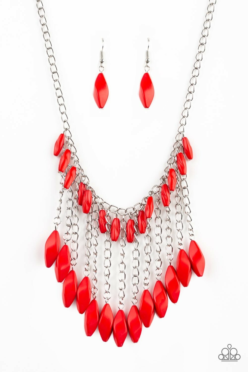 Venturous Vibes Red Necklace