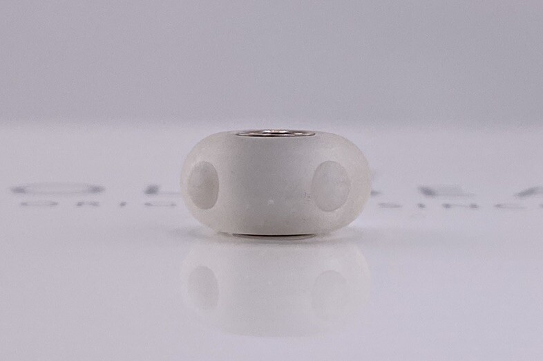 Trollbeads White Sand Extremely Rare Bead