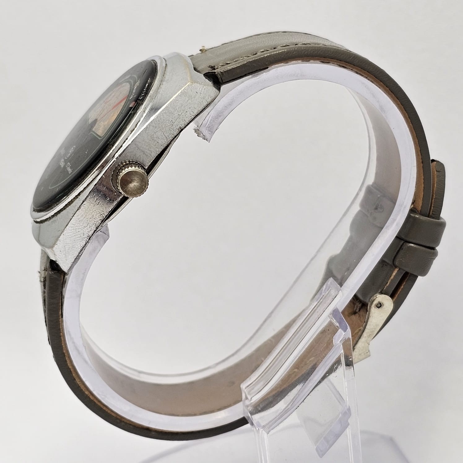 Yema Digital Jump Hour 36801 Manual Winding Vintage Men’s Watch