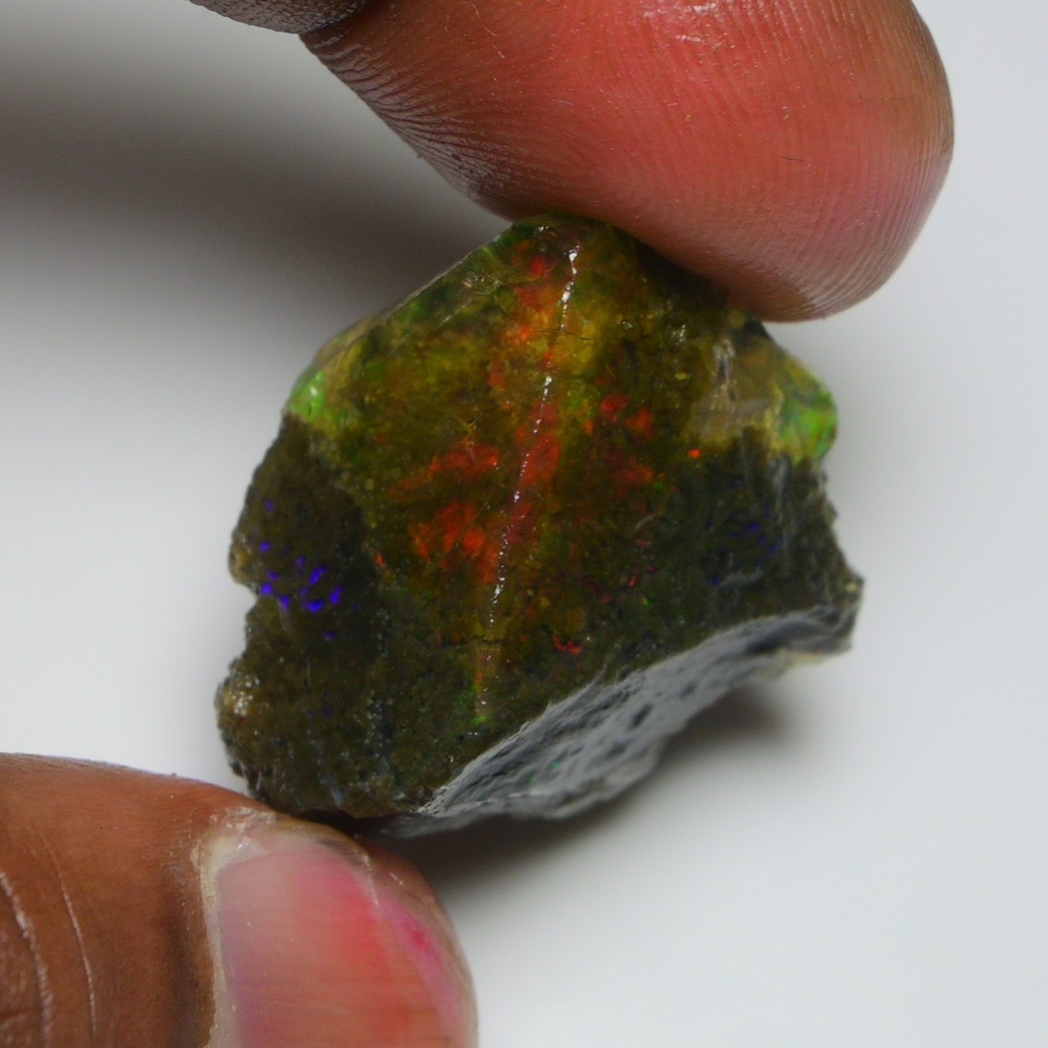 Opal Rough 40.55 Ct Natural Ethiopian Raw, Crystal Opal Specimen, Opal Gemstone