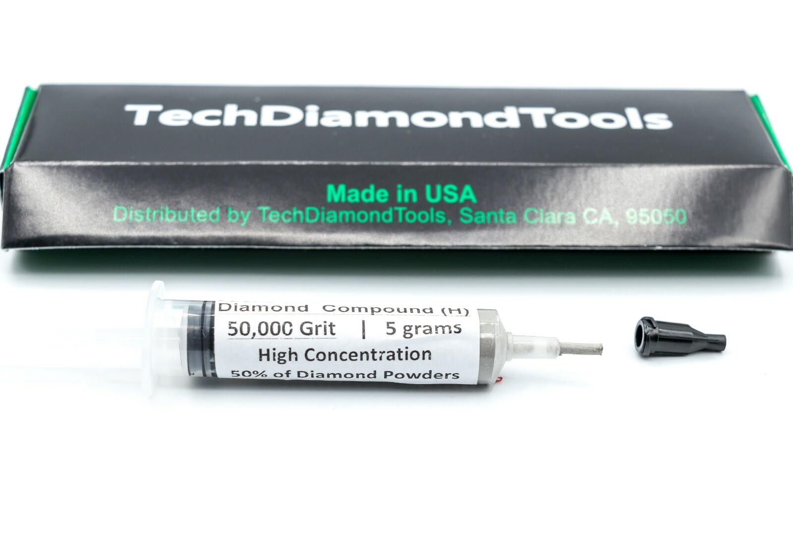 Diamond Polishing Paste 50,000 Grit 0-0.5 Micron (H) 50% Concentration, 5 Grams