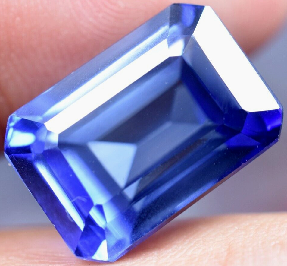 Extremely Rare & Flawless 19.60 CT Natural Benitoite GGL Certified Loose Gem!!