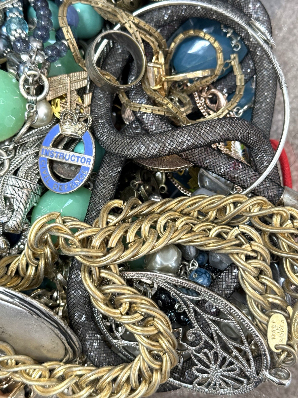 10 Lb Vintage – Now Costume Jewelry Lot 2 Harvest Repair Junk MOST ARE WEARABLE