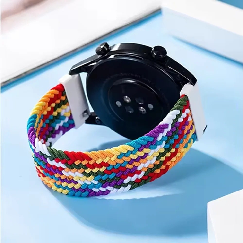 Braided Solo Loop Strap For Samsung Galaxy Watch 8 40/44/46mm Nylon Band