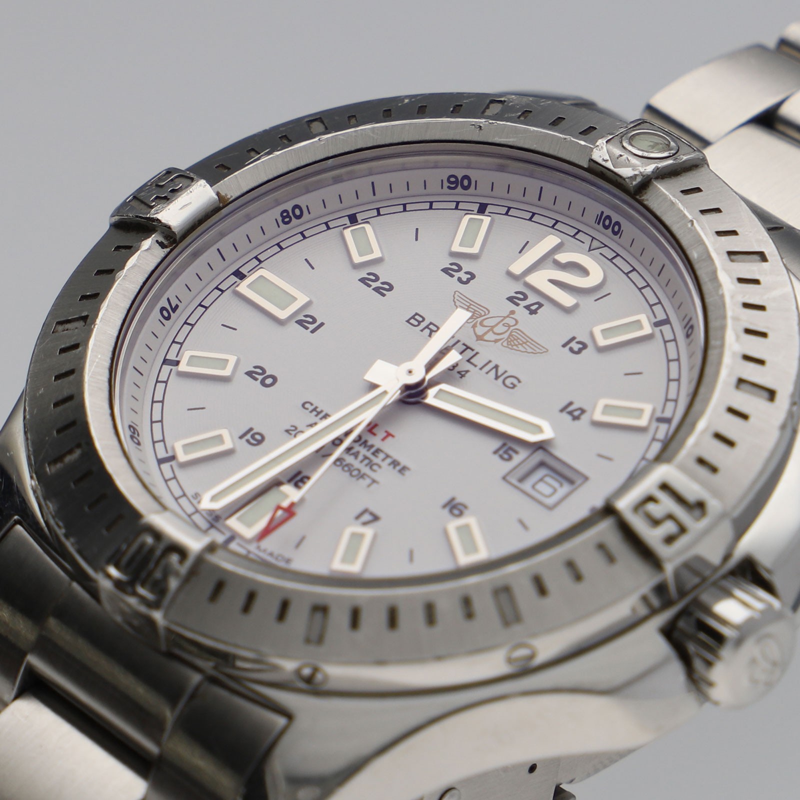 BREITLING A17388 Colt white Dial Automatic Stainless Steel Men’s