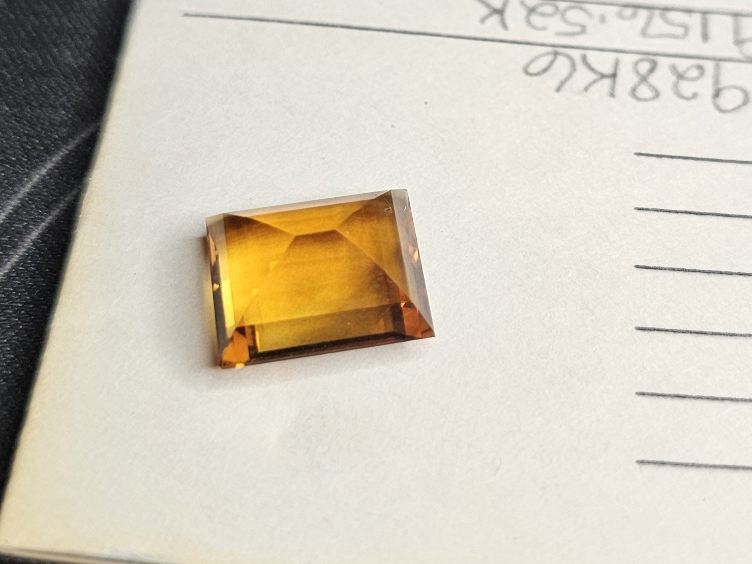 5.59 ct Cushion Cut Brilliant Citrine