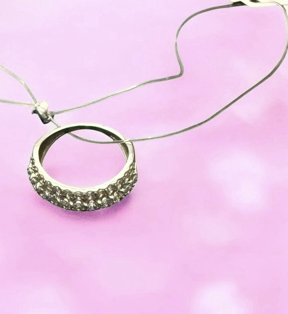 NEW 925 SILVER RUSSIAN RING size 5.5 5 16 JEWELRY CZ WOMEN GIRLS TOP BAND GIFT