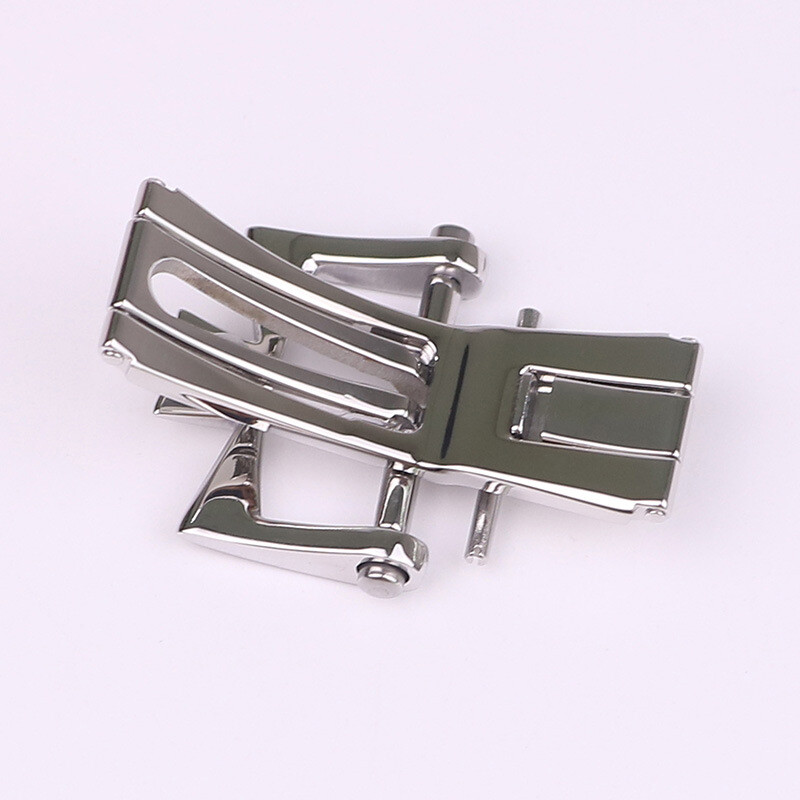 316L Stainless Steel Folding Clasp Butterfly Buckle 18mm for Vacheron Constantin
