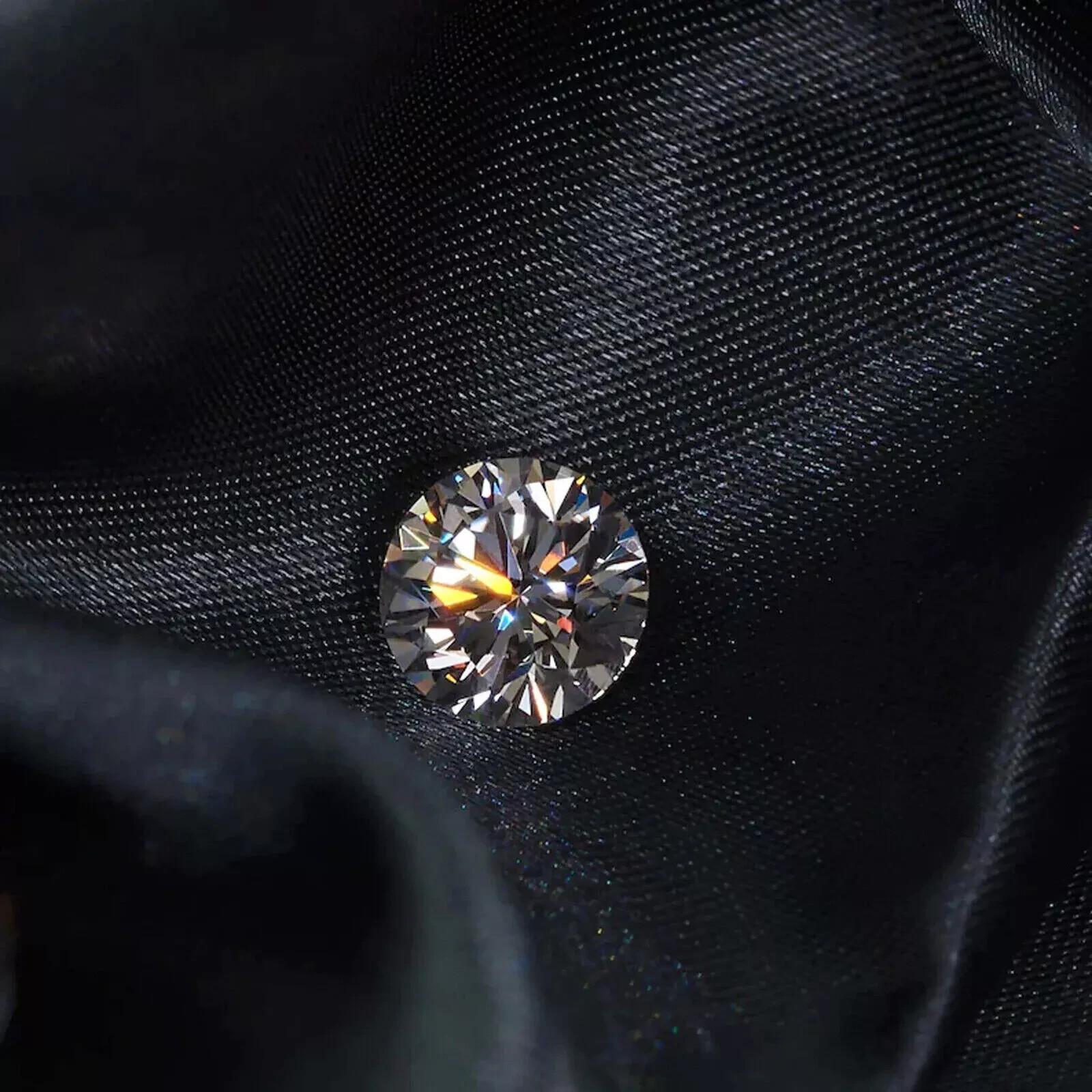 Lab-Grown 2.10Ct CVD Diamond 8.40mm Round D, Clarity FL ,Certified Loose Diamond