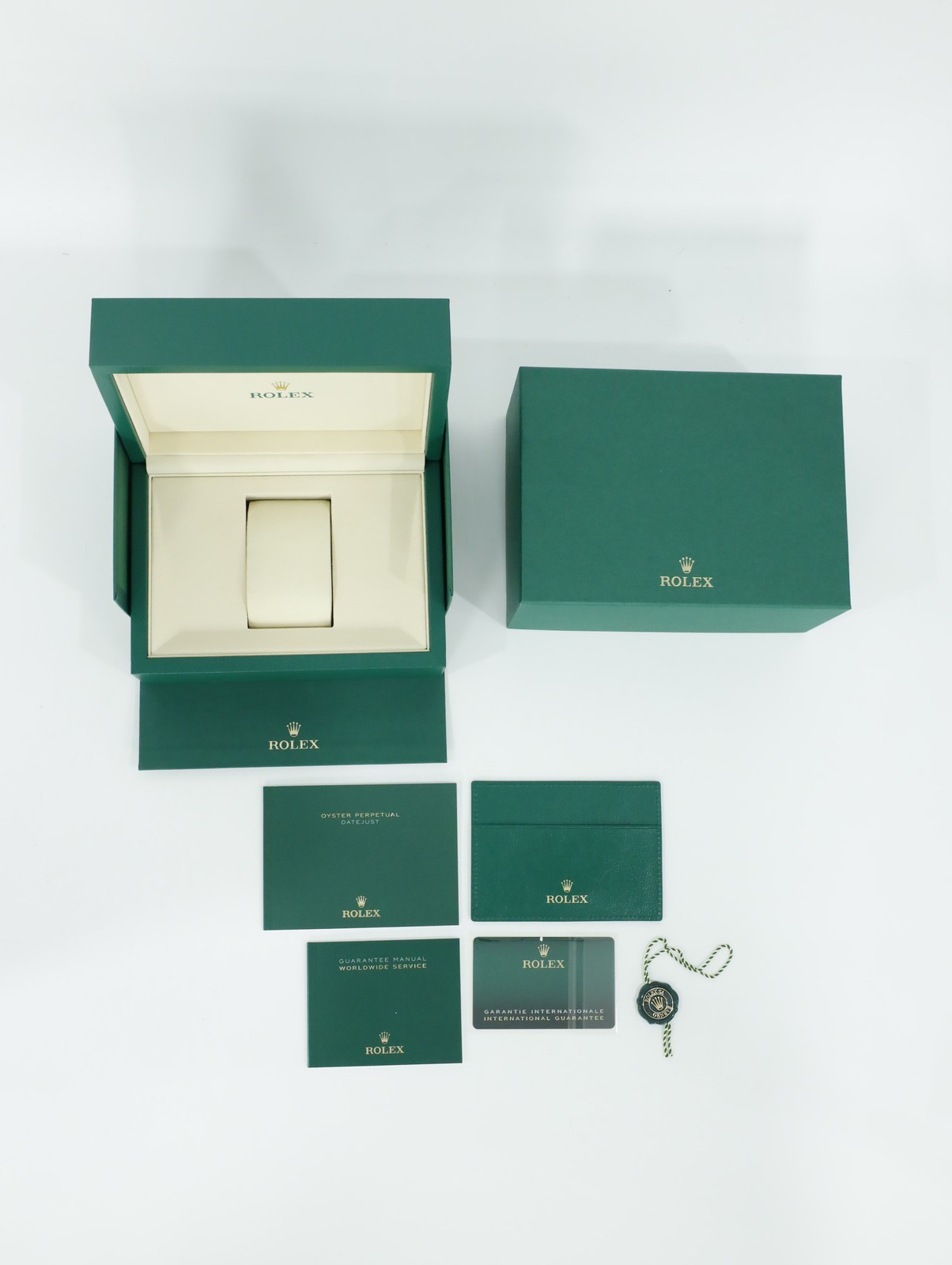 Rolex Datejust 36 126234 36mm Bright Black Dial Full Set New