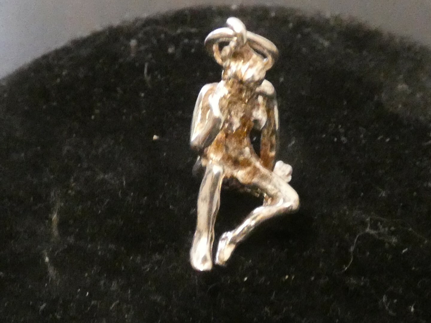925 Sterling Silver Zodiac Sign Pendant Virgo Approx 1.5cm 3.1g T-1537