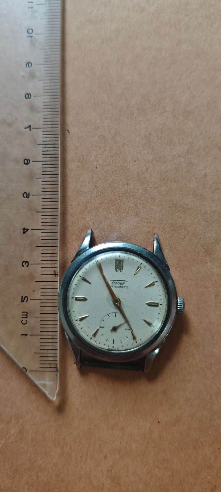 Vintage Tissot Men’s Wristwatch, Small Seconds, Good Condition, Swiss Mechanica