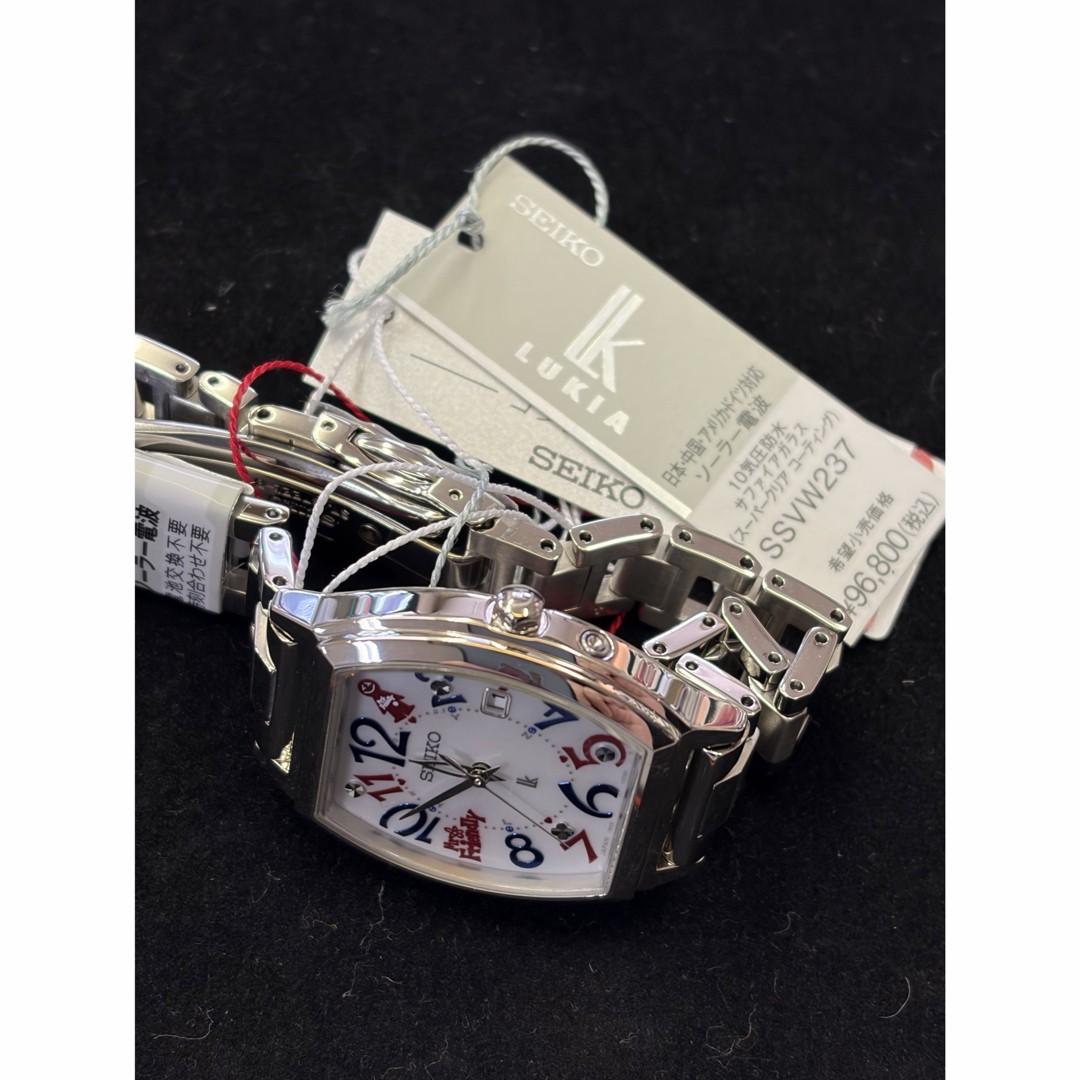 Unused Seiko Lukia MR.FRIENDLY 30th Anniversary SSVW237 1B32 Solar Radio w/Box