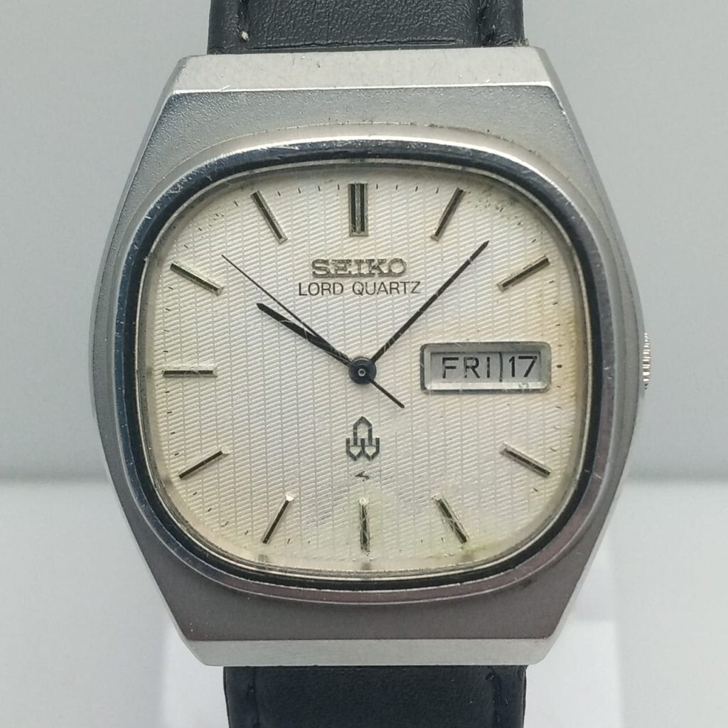 Seiko Lord 7143-5010 Day/Date Quartz Vintage Men’s Watch MAH6BAS5