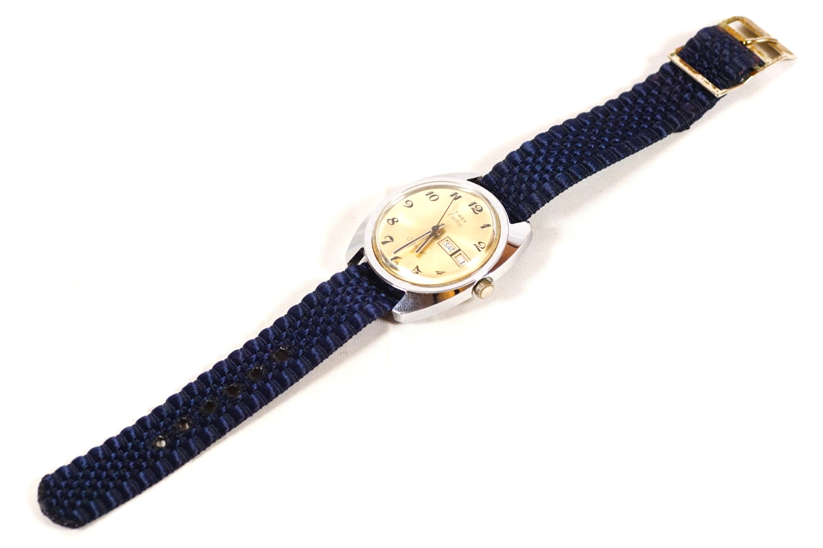 TIMEX Electric Dynabeat Watch Transistorized Quartz Vintage Wristwatch Parts/Rep