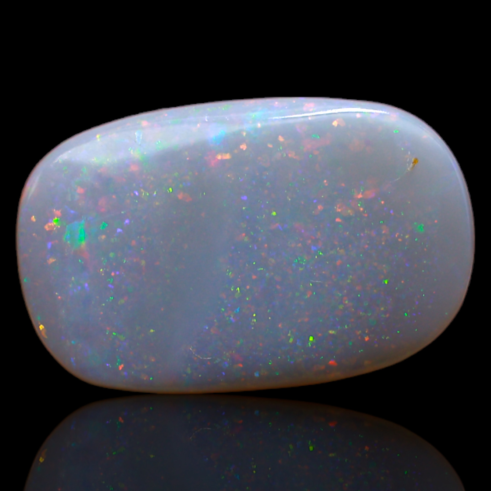 Natural Fire Opal Wire Wrapped Necklace Supply Oval Cabochon 5.15 Cts 16x10x3 mm