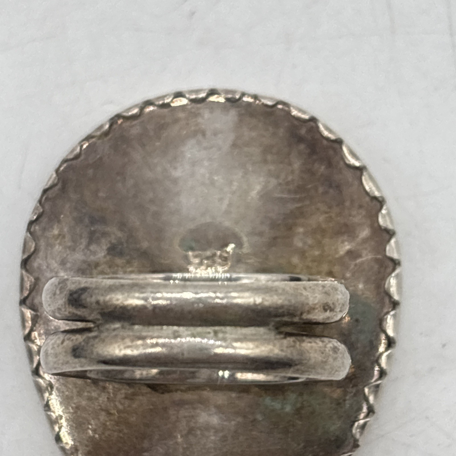 Vintage Sterling Silver Butterfly Wing Statement Ring Sz 8.75 8.8 Grams