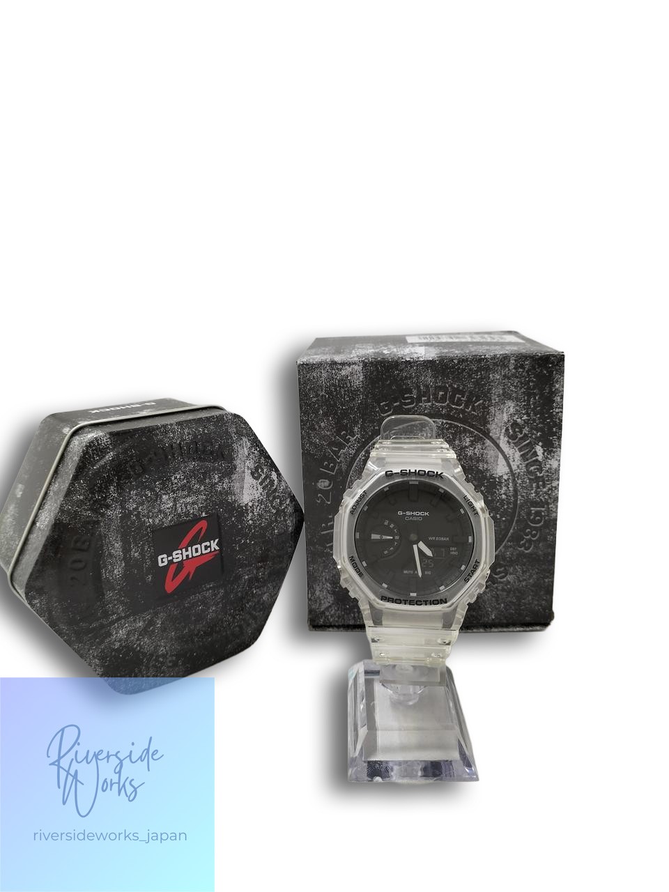 CASIO G-SHOCK GA-2100SKE-7ADR Transparent Watch