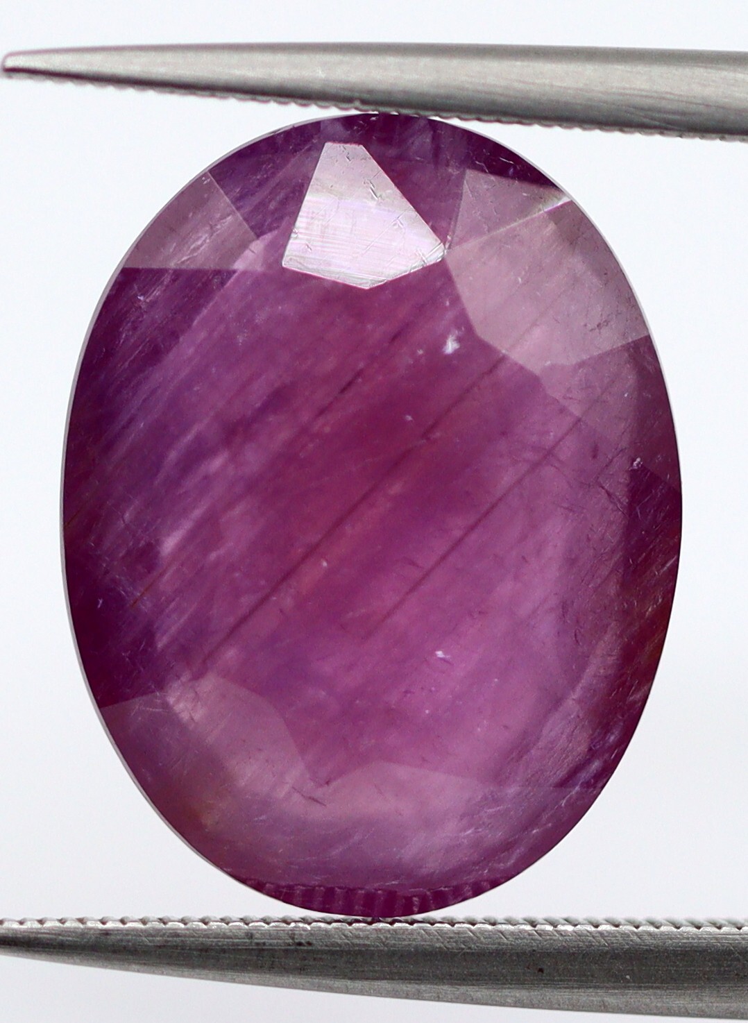 Purplish Red Natural Ruby Loose Oval 13×10 mm No Heat Certified Gemstone 6.26 Ct