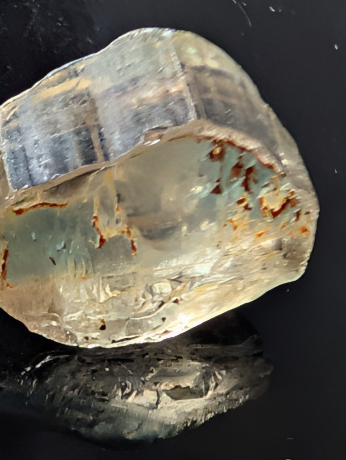 USA seller 9.50 ct IF Flawless CONGO tourmaline facet rough gemstone