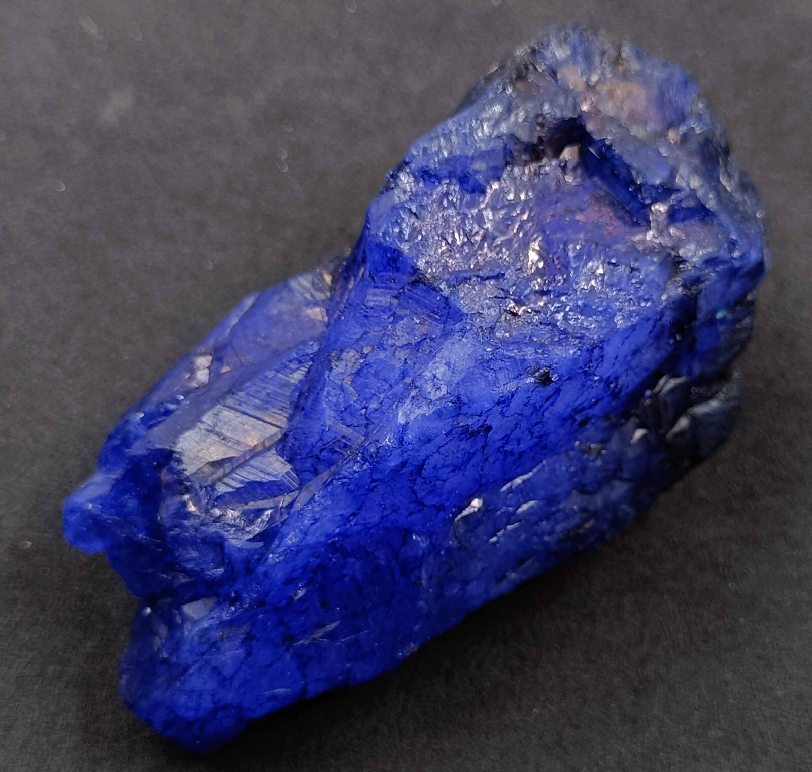 720 Ct Natural Blue Sapphire EGL Certified Uncut Rough Chunk Loose Gemstone 25S