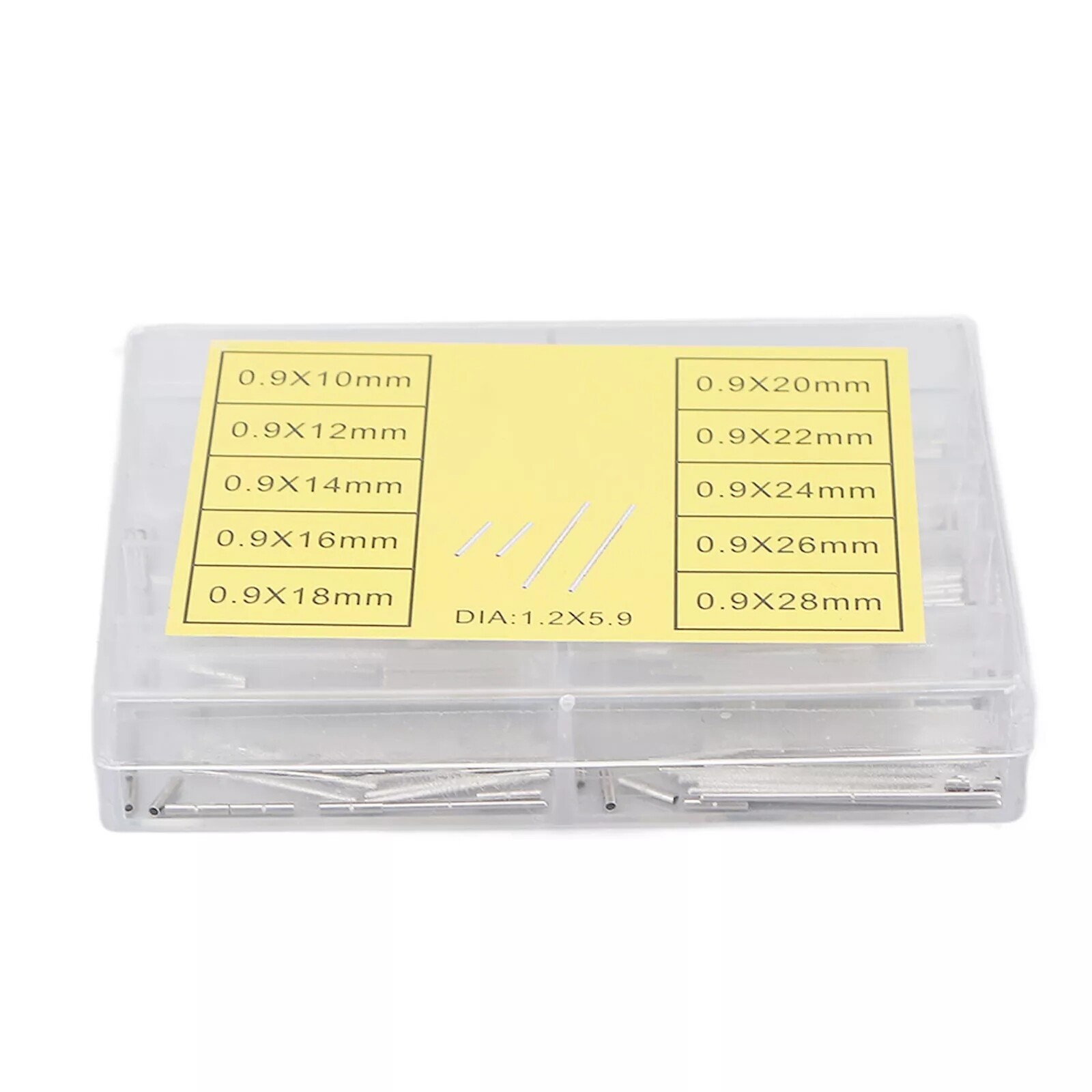 10 Sizes Tube And Pins For Watch Band Strap Watch Repair Accessory 10-28mm CHU