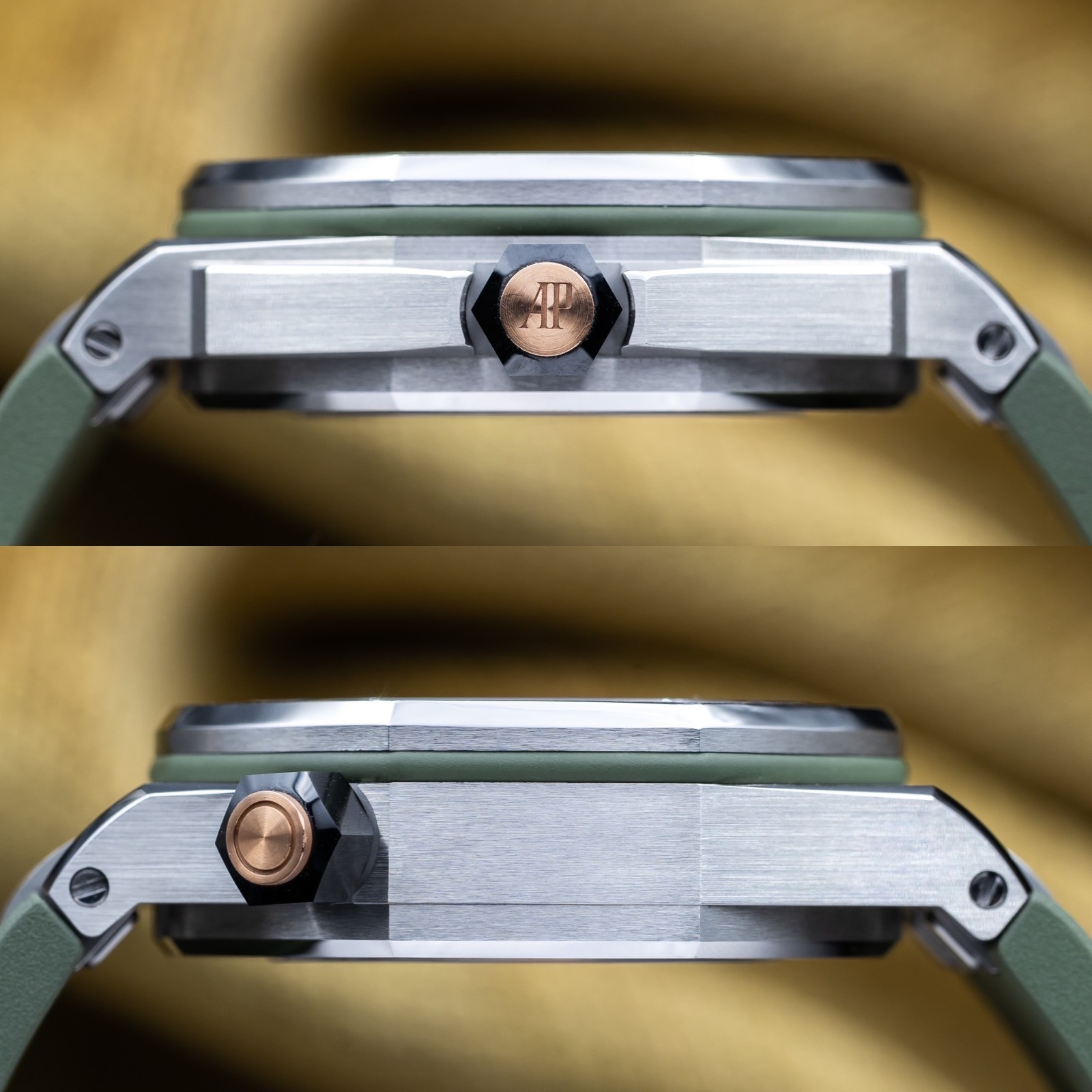 Audemars Piguet Royal Oak Offshore Diver Steel Green 42mm 15720ST Full Set