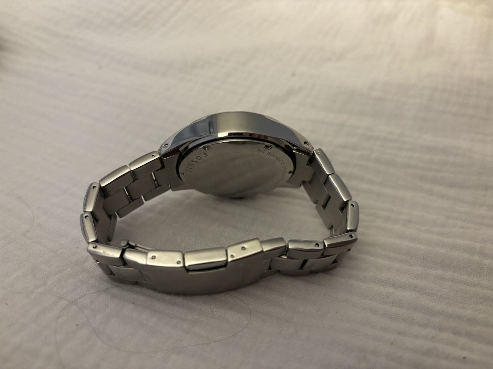 3x Men’s Starter Watch Lot – Fossil & Express-2 UNWORN w/ Plastic -NEW BATTERIES