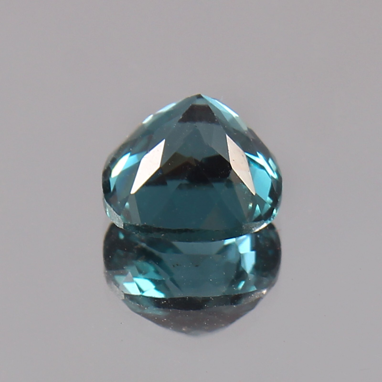 AAA 11.50 MM Natural Flawless Blue Green Tourmaline Loose Cushion Gemstone Cut