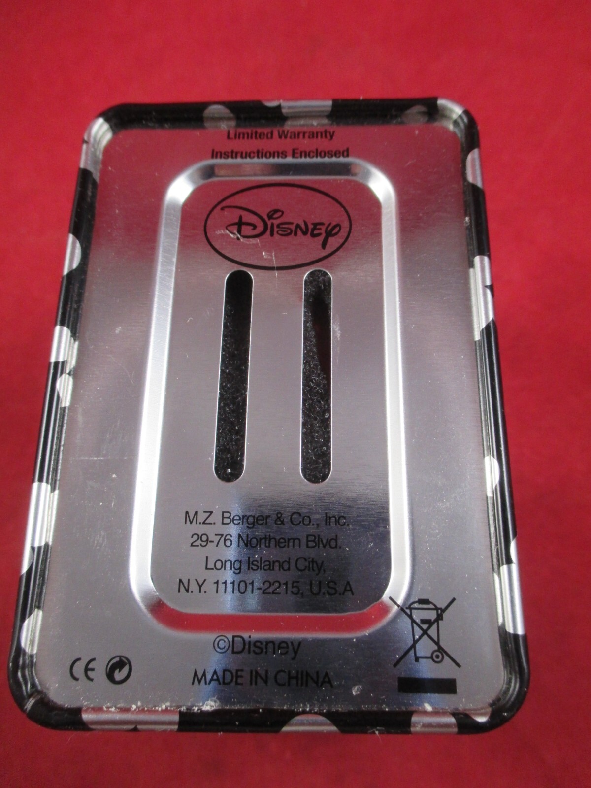 M. Z. Berger & Co. Walt Disney Mickey Mouse Womans Watch