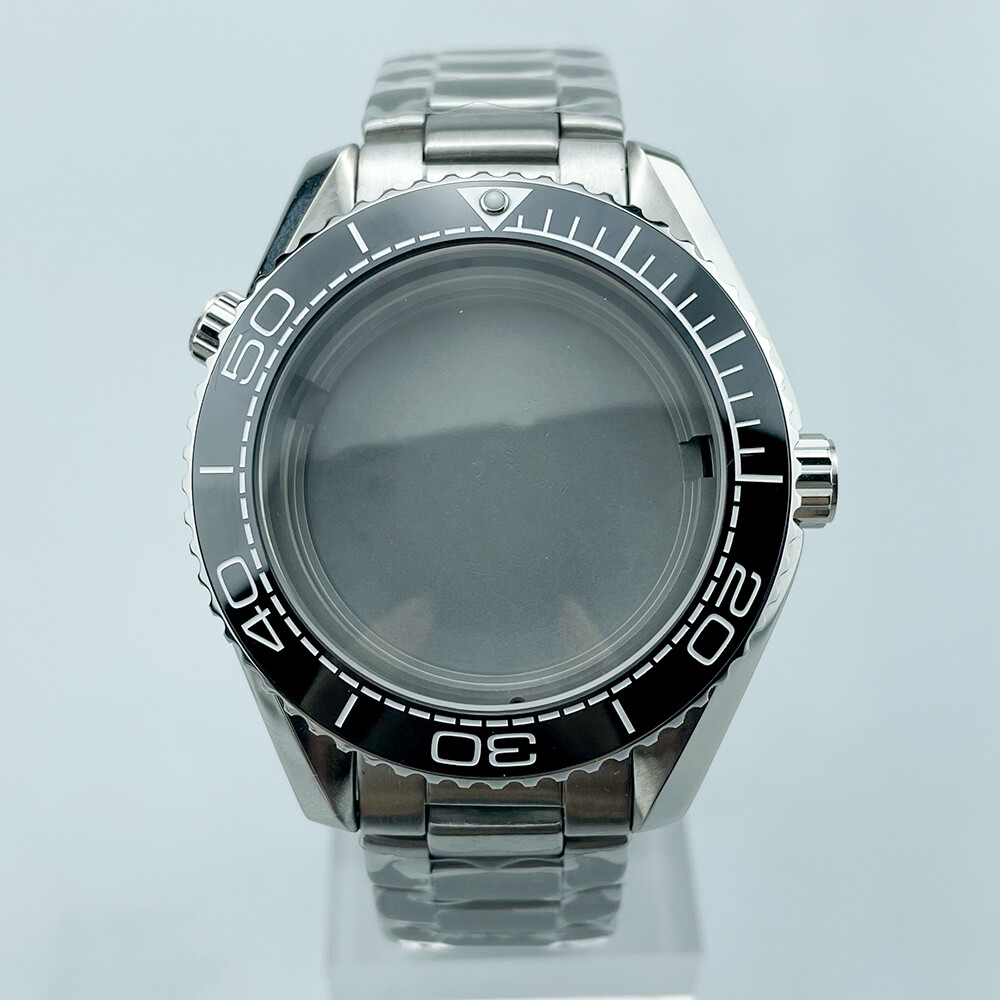 43.5mm NH35A 500m Watch Case Stainless Steel Planet Ocean 33mm Dial