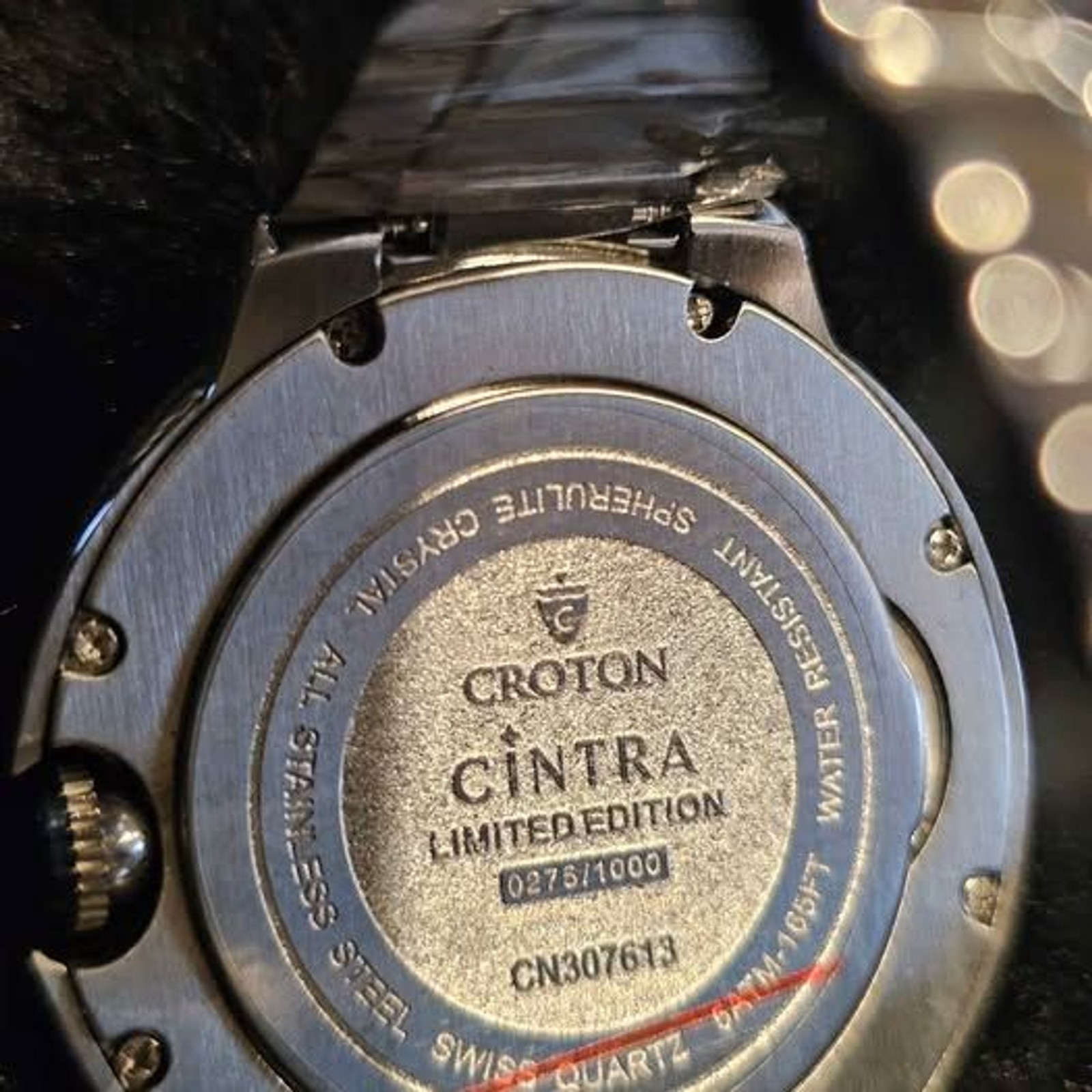 Croton 42MM Cintra limited edition with swiss Ronda 6004D movement. New in box!