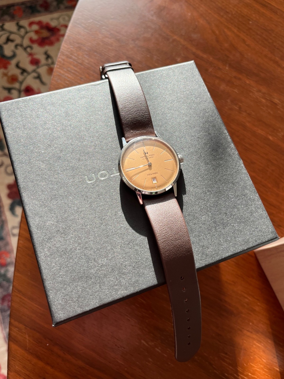 Hamilton H38455501 HODINKEE Limited Edition American Classic Intra-Matic Watch