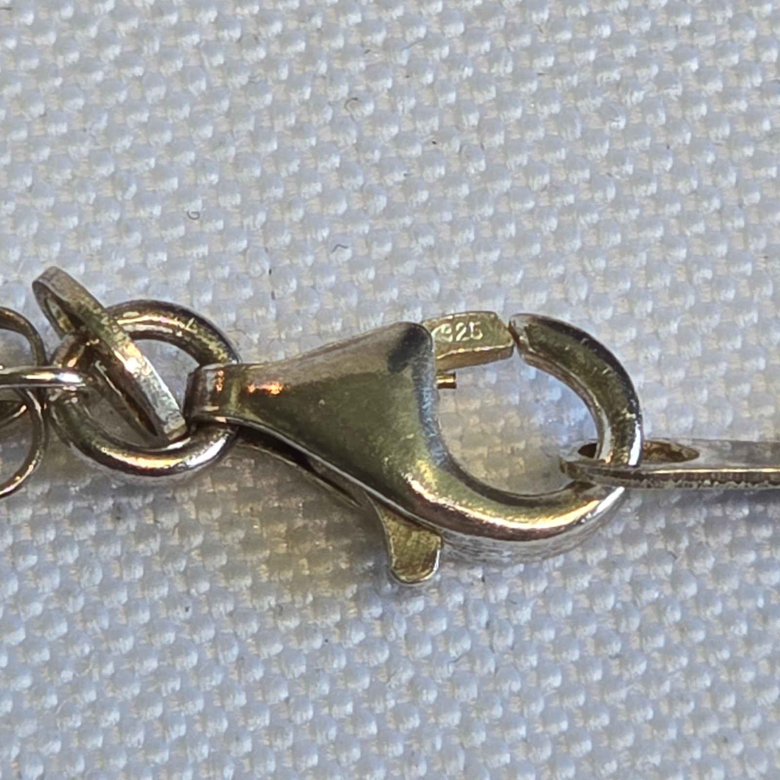 Sterling Silver Necklace 15.7g Fine Jewelry 22″ Unique Chain Lobster Clasp