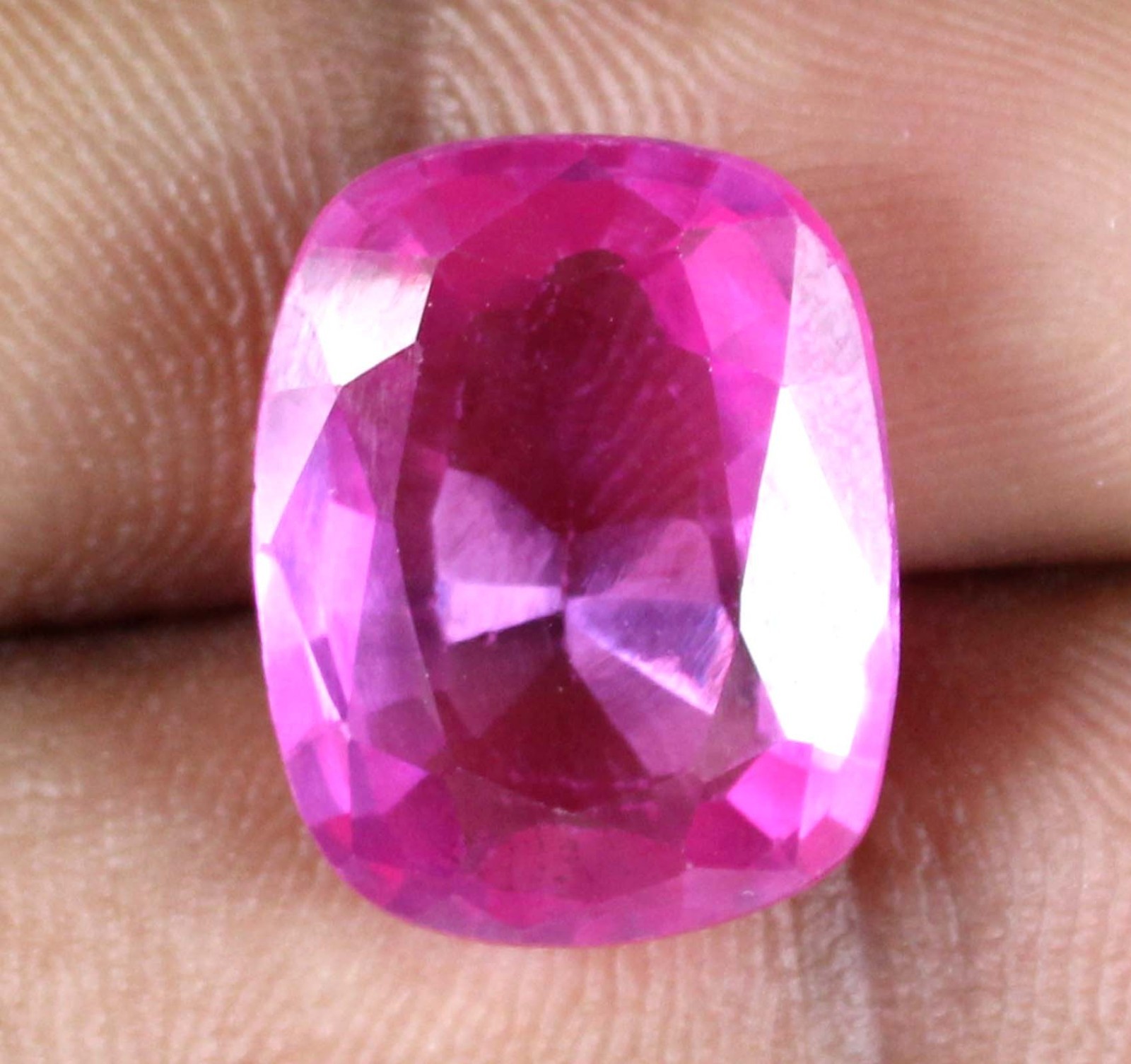 Mogok Pink Ruby 14.30 Ct Natural Cushion Gemstone Certified T15005 Free Shipping