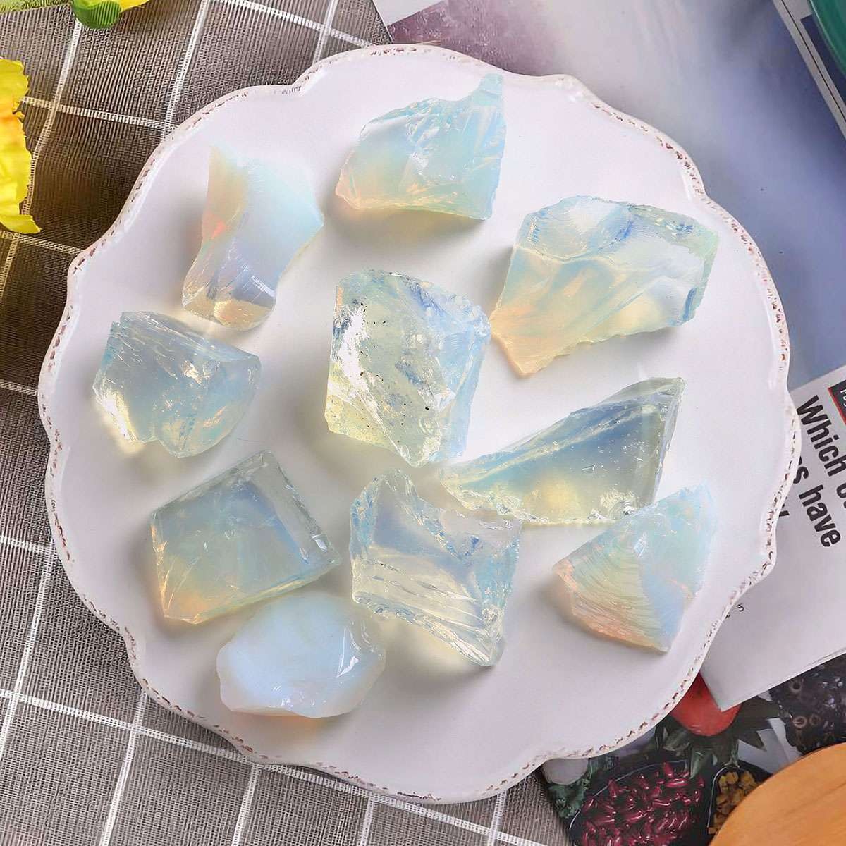 10pcs Natural Rough Stones Rocks – Crystals Wholesale Gemstones – Healing Gems