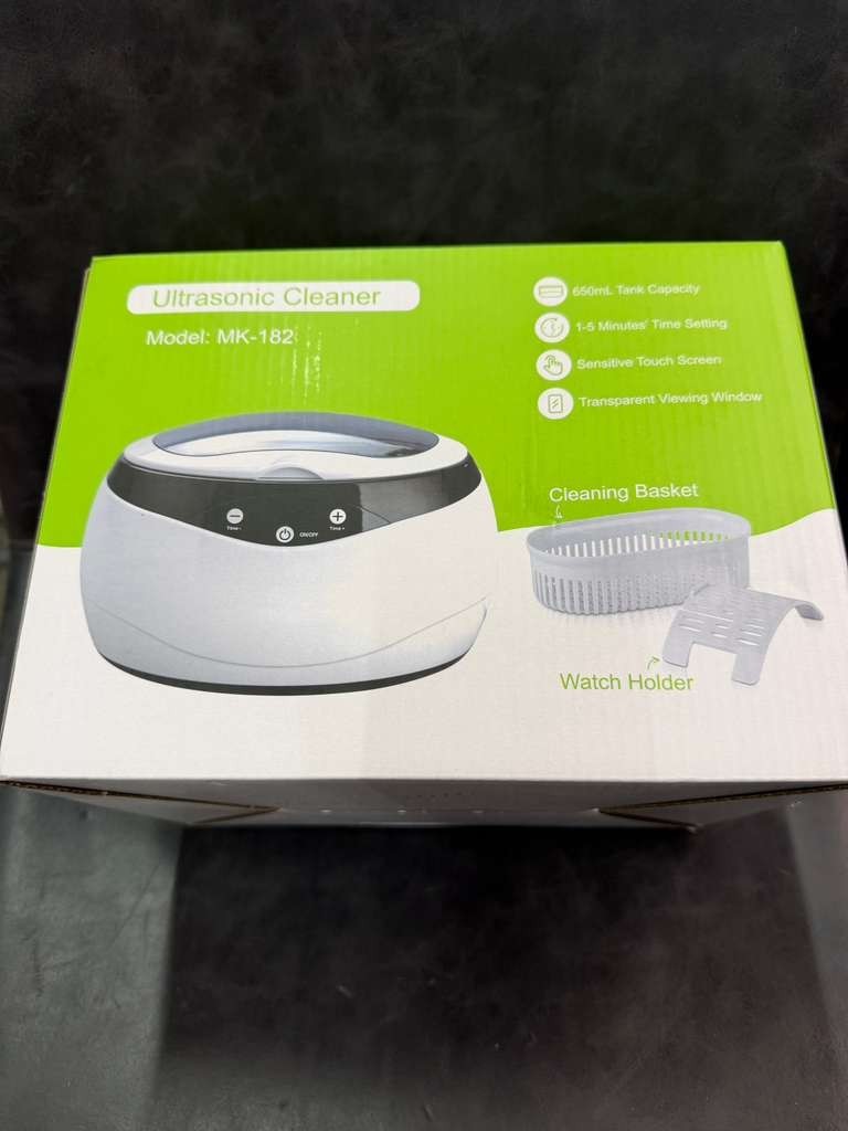 Ultrasonic Jewelry Cleaner 650ml (22oz), 42kHz Ultrasonic Cleaner Machine